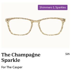 Pair Eyewear Champagne Sparkle Topper 🕶️